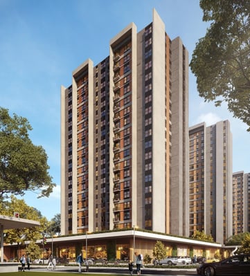 03, Exterior No3, Torre No1, VISTARES