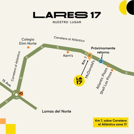 Ubicación Lares 17